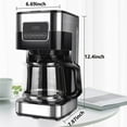 10Cup Drip Coffee Maker Grind And Brew Automatic Coffee Machine 900W