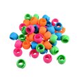 thumbnail image 1 of Abrazaderas de carrete de hilo de colores mezclados Abrazaderas de bobina reutilizadas flexibles Evitan que las colas de hilo se desenrollen Suministros de costura, paquete de 48 Inevent HA012462-00, 1 of 7