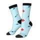 thumbnail image 1 of Fotbe Syringe And Red Cross Calcetas Largas con Estampado para Hombre y Mujer – Calcetas de Compresión Transpirables y Elásticas, Viajar y Uso Diario Talla 5-11, 1 of 6