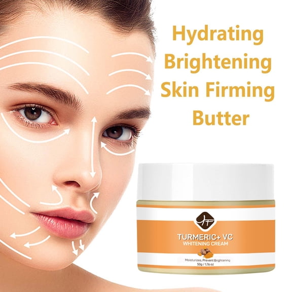 Gzwccvsn Turmeric Face Cream Removing Attenuating Printing Moisturizing Moisturizing Cream, turmeric cream for dark spots