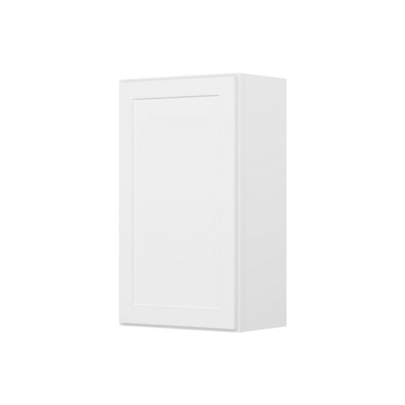 Furinno Shaker Wall Kitchen Cabinet , Ready to Assemble, 12 D x 21 W x 36 H, White
