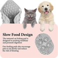 thumbnail image 4 of 2PCS Cat Licking Mat, 20 X 20 cm, Lick Mat, Dog Lick Mat with Suction Cups Feeding Mat for Butter, 4 of 5