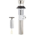 thumbnail image 3 of Kohler K-1035350-Bn Premier Drain With Overflow, One Size, Vibrant Brushed Nickel, 3 of 5