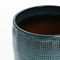 thumbnail image 2 of LuxenHome 12" Dia Large Ceramic Planter Pots for Plants, Teal Green Glazed Round Planter with Drainage, 2 of 9