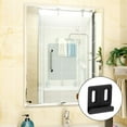 thumbnail image 4 of For Durable Stainless Steel Mirror Holder Kit - Easy Install 8PCS for Frameless, 4 of 9
