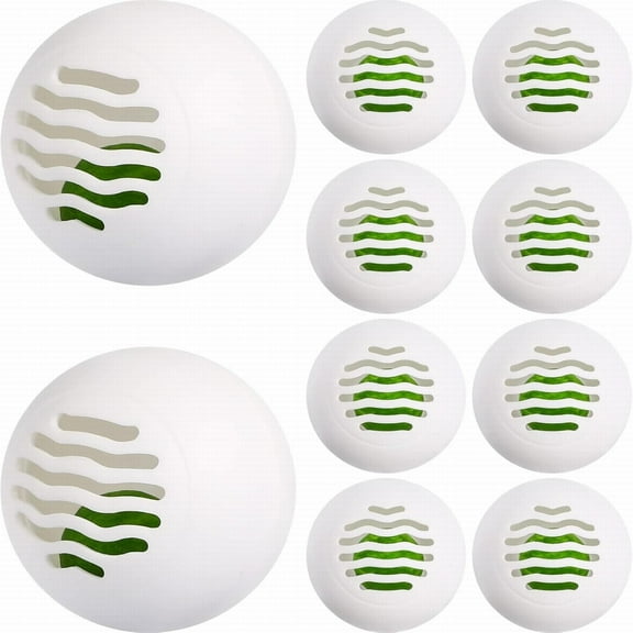 Aoyunhp 10Pcs Shoe Deodorizer Balls,Shoe Deodorant Balls,Shoe Deodorizer,Shoes Ball Odor Eliminator,Shoes Odor Refreshing Car Air Freshener Ball for Gym Bags,Shoe Smell Eliminator Balls 1.6"