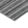 thumbnail image 4 of Addison Rugs Mayfield Washable Transitional Stripes Silver Rectangle Rug, 8' x 10', 4 of 6