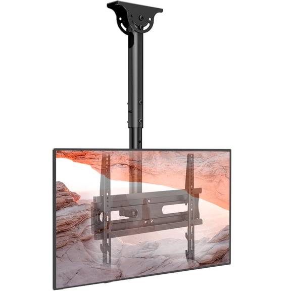 Soporte de techo para TV AX WABER ajustable de 26 a 65 pulgadas, 50 kg, negro