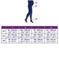 thumbnail image 2 of JOBST Maternity Opaque Compression Stockings, 15-20 mmHg, Waist High, Closed Toe, Navy, Small, 2 of 4