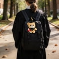 thumbnail image 4 of CaiYueKe Graduation Teddy Bear Keychain Plush Stuffed Animal Doll Backpack Purse Charm Gift for Graduate Student PhD Cap Mortarboard Tassel Keepsake Souvenir, 4 of 9