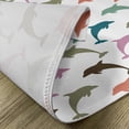 thumbnail image 5 of Ambesonne Animal Place Mats Set of 4, Colorful Dolphins Art, Standard Size, Multicolor, 5 of 6