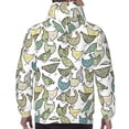 thumbnail image 7 of Lsque Funny Chicken Pattern Casual Men's Hoodie,Hooded Sweatshirt with Kangaroo Pocket,Pullover Hoodie-3X-Large, 7 of 7