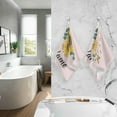 thumbnail image 7 of Dreamtimes Sunflower Butterfly Floral Custom Cotton Towels Set 2 Pcs Absorbent Personalized Name Hand Towel Face Towels Kitchen Towels Bath Towels for Bathroom Laundry Room Kitchen 16 x 28 Inches, 7 of 7