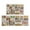 Tasse à Café Ferme-10, variante sur Ensemble de Tapis de Cuisine Design Ferme, Tapis de Cuisine Résistants aux Sales, Lavables, Antidérapants, 17.7x24+17.7x48 Pouces