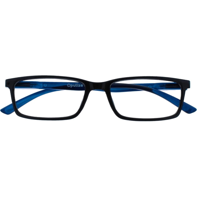 OPULIZE Unisex's Blue Light Reading Glasses 2 Pack