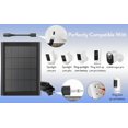 thumbnail image 2 of Cargador YUELAN de 5 W con panel solar para cámaras Ring, paquete de 2, 2 of 8