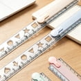 thumbnail image 5 of Plastic Folding Ruler, Geometric Drawing Tool, Transparent Plastic Ruler, 14 Inch Foldable Ruler, Precision Measuring Tool, Multifunction Drafting Ruler Set for Home Office Art Projects, Blue, 5 of 5