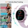 thumbnail image 4 of MJSHUN GGarminLily 2, Health Fitness Tracker Smartwatch, Small and Stylish Smartwatch, 1.04" AMOLED Display, Bluetooth Calling, Multi Sports Modes, Up to 15 Days of Battery for Women Men, 4 of 10