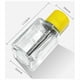 thumbnail image 3 of Botella de Agua de Vidrio con Tapa Abatible, Botella de Alcohol Espesado, Botella de Agua con Solvente., 3 of 6
