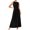 B322 Black sundresses for women clearance under $5, variant on Women Dresses Under $10! Xqxayjr Women's Casual Long Sundresses Crewneck Flowy Swing 2025 Holiday Vacation Dress Pleated Summer Sleeveless Maxi Wedding Guest Dresses