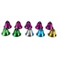 thumbnail image 3 of Bird 10pcs Colourful Bells Bird DIY Accessory Colourful Iron Interactive Bell Toys for Parrots, 3 of 7