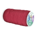 thumbnail image 3 of Mandala Crafts Flat Elastic Band, Braided Stretch Strap Cord Roll for Sewing and Crafting; 3/8 inch 10mm 50 Yards Maroon, 3 of 5