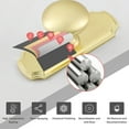 thumbnail image 6 of BE-TOOL 2/4PCS Zinc Alloy Closet Exterior Knob, 2.75in/70mm Metal Handles Door Handles for Drawers Cupboards Cabinets Gold, 6 of 8