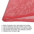 thumbnail image 3 of Uxcell 59" Mesh Fabric Slightly Stretchy for Backpack Pocket,Netting Bags, Clothes Net Dark Red 1 Yard, 3 of 6