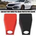 thumbnail image 4 of Wmool Protector Positive Battery Terminal Cover Rubber Insulator Parts 2Pcs NICE, 4 of 8