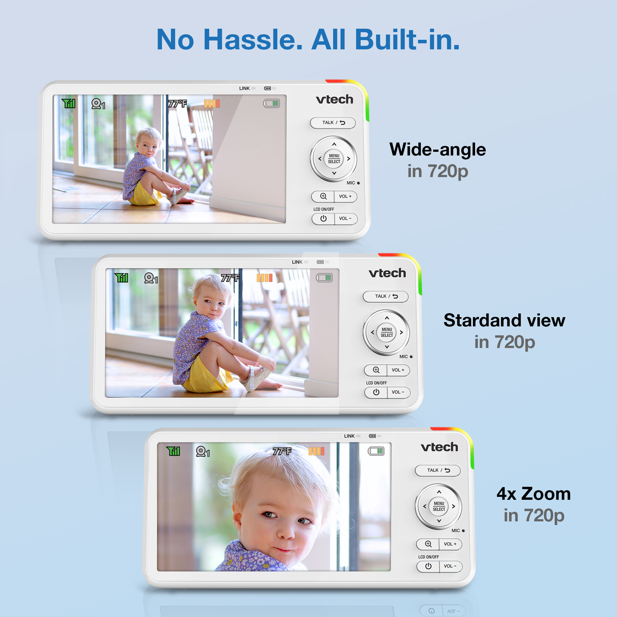 VTech RM5866HD Smart WiFi Baby Monitor with 1080p photo 8