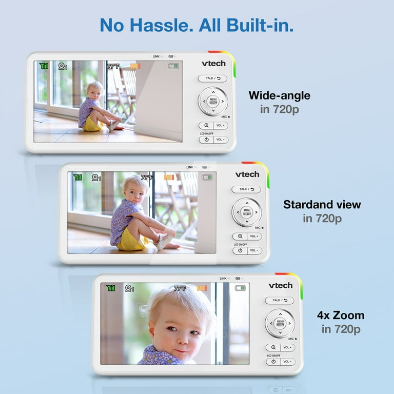 VTech Smart Wi-Fi Baby Monitor RM5866HD, 5