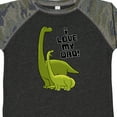 thumbnail image 4 of Inktastic I Love My Dad with Baby and Daddy Brontosauruses Boys or Girls Toddler T-Shirt, 4 of 5