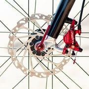 JUIN TECH R1 Hydraulic Road CX Disc Brake set 160mm w/ Rotor (Front+Rear), Red #JT1906