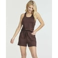 thumbnail image 2 of Real Essentials 4 Piece: Women's Super-Soft Tank Top and Short Pajama Set - Loungewear Sleepwear (Available in Plus Size), 2 of 6