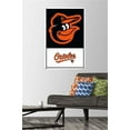 thumbnail image 2 of MLB Baltimore Orioles - Logo 22 Wall Poster with Pushpins, 22.375" x 34", 2 of 5