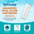 thumbnail image 2 of Hurricane 2 Pack HF9410-01 Advanced Pool and Spa Filter Cartridge Replacement, 2 of 9