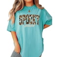 thumbnail image 3 of Spooky Season Fall Shirt for Women & Teens Trendy Floral Halloween Tee Seafoam Shirt Adult Small, 3 of 4
