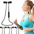 thumbnail image 4 of Mrzvby Gifts for Women Clearance!Magnetic In-ear Headset Wireless Stereo Bluetooth 4.2 Music Car Sports Headset, 4 of 5