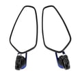 thumbnail image 2 of Rearview Mirrors, Durable Side Rearview Mirrors, 7/8" 22mm Universal For Riding For Motorcycle, 2 of 8