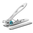 thumbnail image 1 of SZQHT Cortaúñas con apertura de mandíbula de 0.591 in de ancho para uñas gruesas, cortaúñas para uñas encarnadas para hombres, uñas duras, adultos mayores (plata), 1 of 5