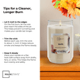 thumbnail image 5 of Mainstays Single-Wick Scented Glass Jar Candle, Vanilla, 20oz., 5 of 10
