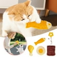 thumbnail image 6 of Natural Loofah Chew Interactive Cleaning Teething Enrichment Activity Toy for Cats and Small, 6 of 6