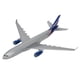 thumbnail image 4 of Modelo de avión Soporte de base Aleación de metal Juguetes voladores para niños Kits de garaje 16 cm (Rusia330), 4 of 8