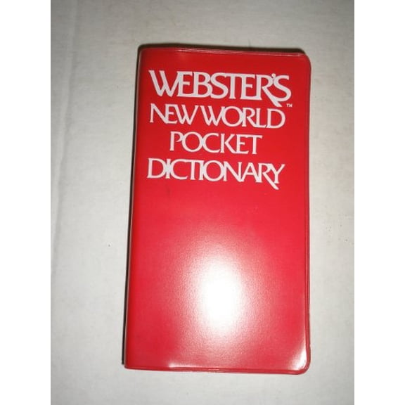 Pre-Owned Webster's New World Pocket Dictionary (Paperback) 0671418262 9780671418267