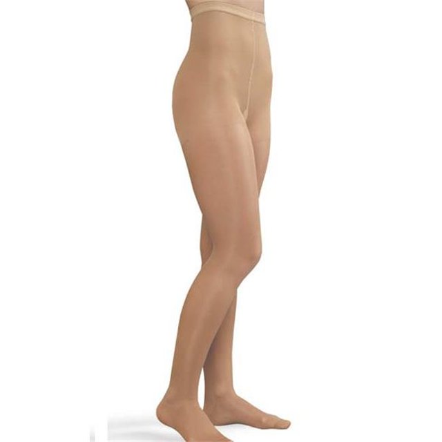 9348 - BL 15 - 20 mm Hg Compression Femmes Collants&44; Noir - Extra Large