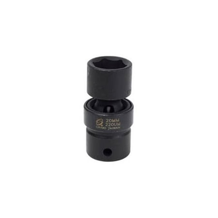

Sunex Tools SUU-211UM 0.5 in. Drive 6-Point Standard Impact U-Joint - 11 mm