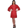 thumbnail image 1 of Moomaya Peignoir Court en Coton Léger pour Femmes, 1 of 7
