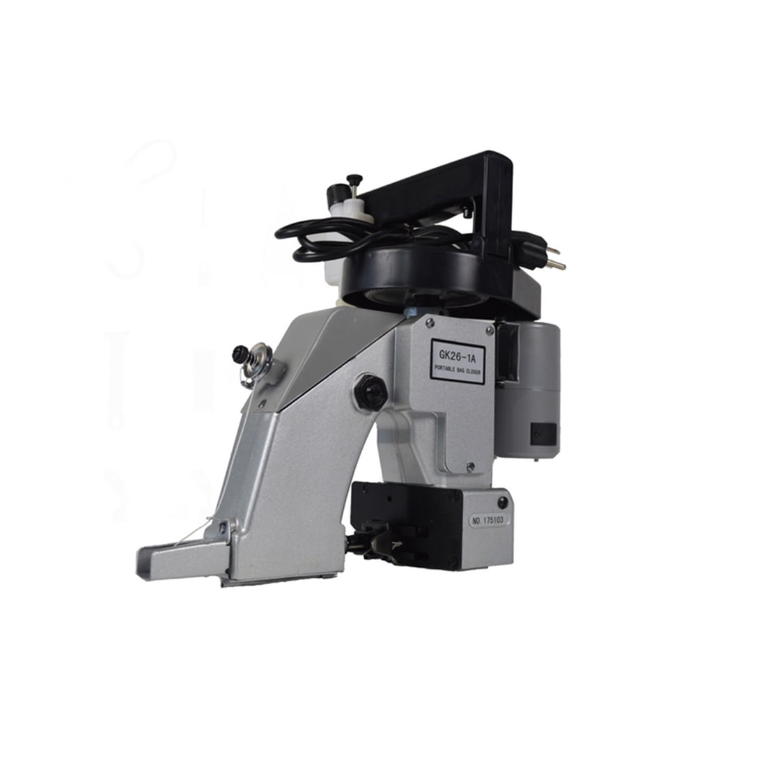 INTBUYING Portable Electric Bag Sewing Machine Bag Closer Gray