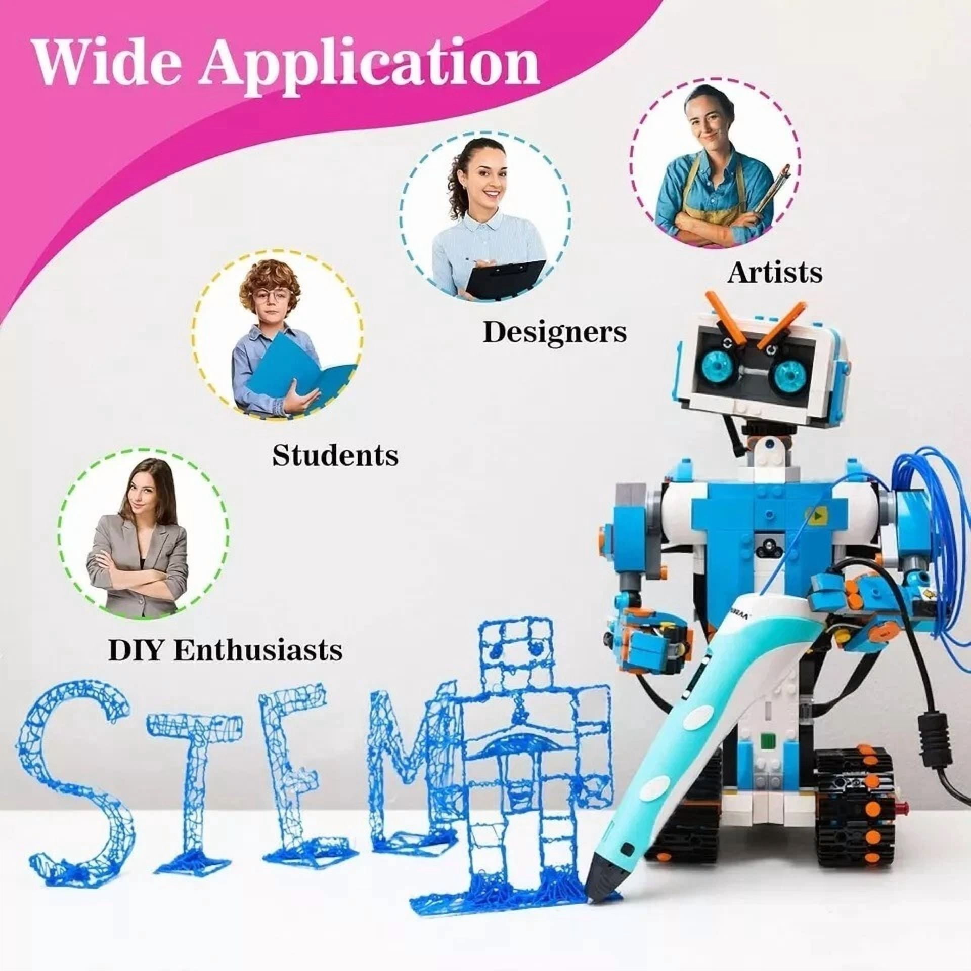 CRESTIN- Sukh 15 Colors 3D Pen Filament Refills - 1.75Mm 3D Pen Pla Filament Each Colo...