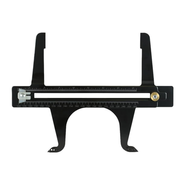 Herramienta de medición de frenos combinación de doble escala profesional para medición, ajuste de zapatas de freno e instalación de tambor